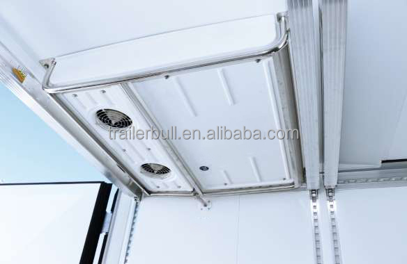 America Market Semi-Trailer with Sliding Axle System and Aluminum Composite Sandwich Insulation Walls