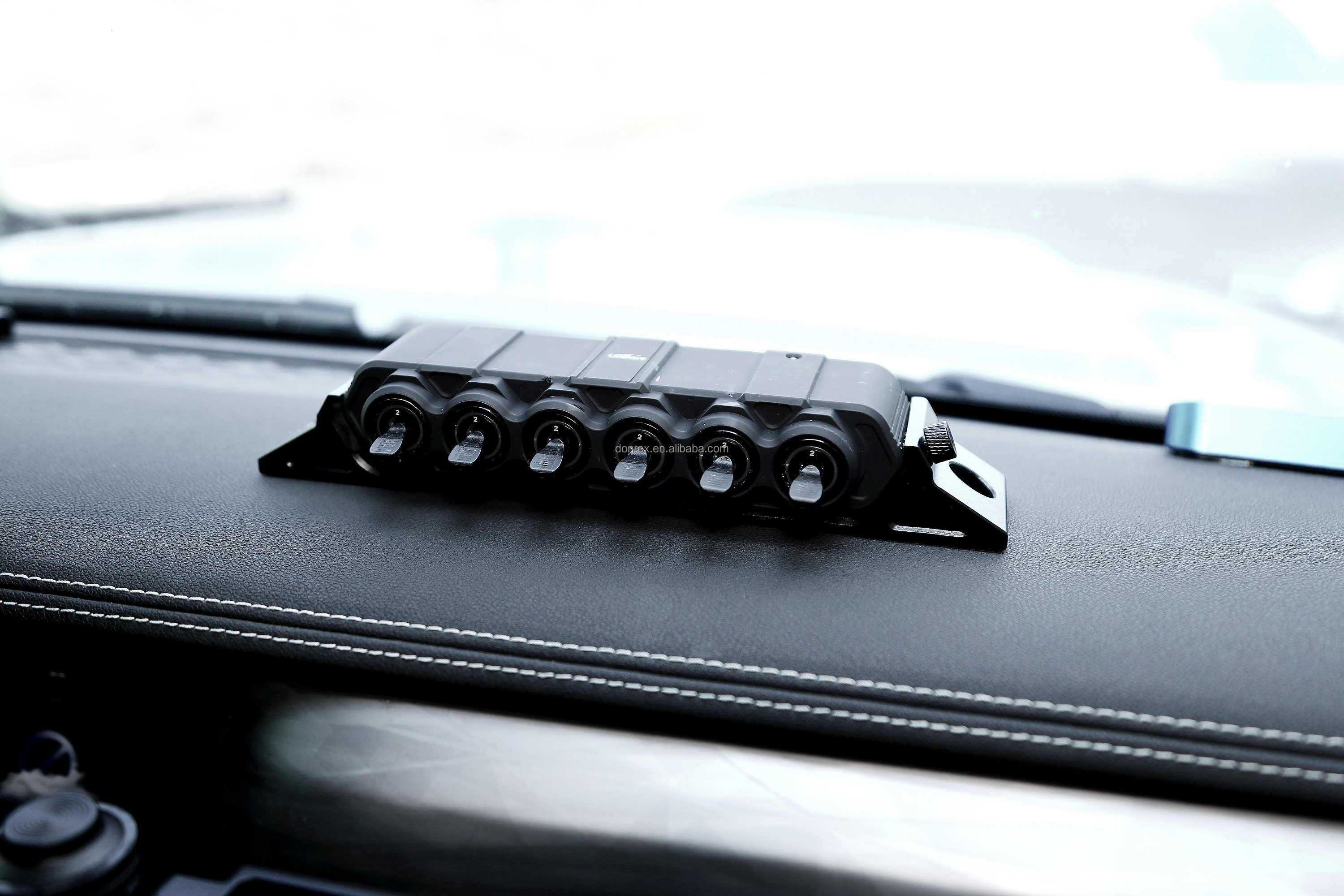 Wireless 6 Gang Auto Switch Panel LED Vehicle Switch Panel