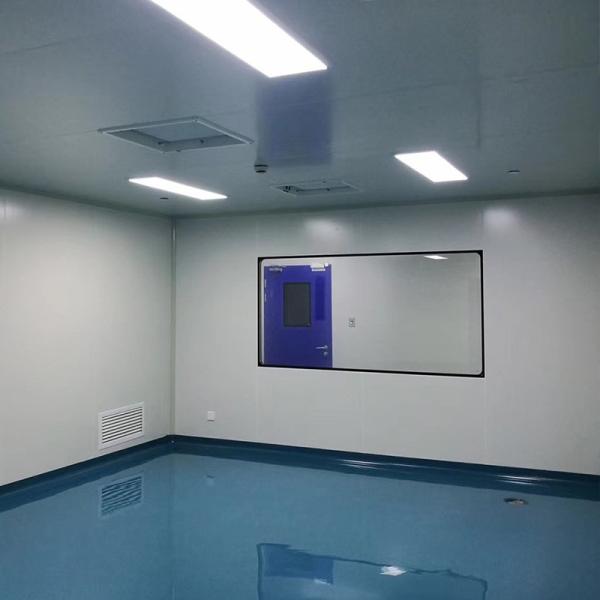 Cheap Explosion Proof Double Tempered Cleanroom Window Mechanical Panel for sale