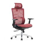 Red Full Mesh Furniture Lumbar Support Massage Modern Wholesale Armrest Comfort