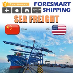 Quality Boston North America Freight , 20ft 40ft Sea Container Shipping wholesale
