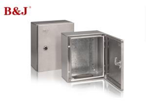 Quality IK10 Stainless Steel Electrical Enclosure Boxes Polished Surface Oil Resistance wholesale