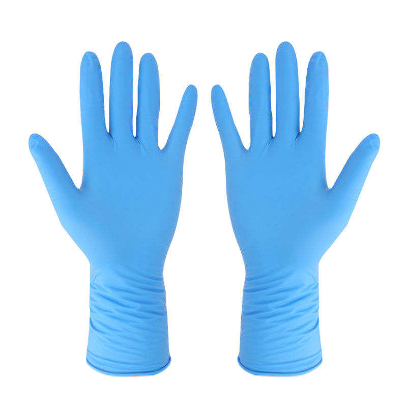 Powder Free Ce En374 En455 Inspection Medical Nitrile Gloves