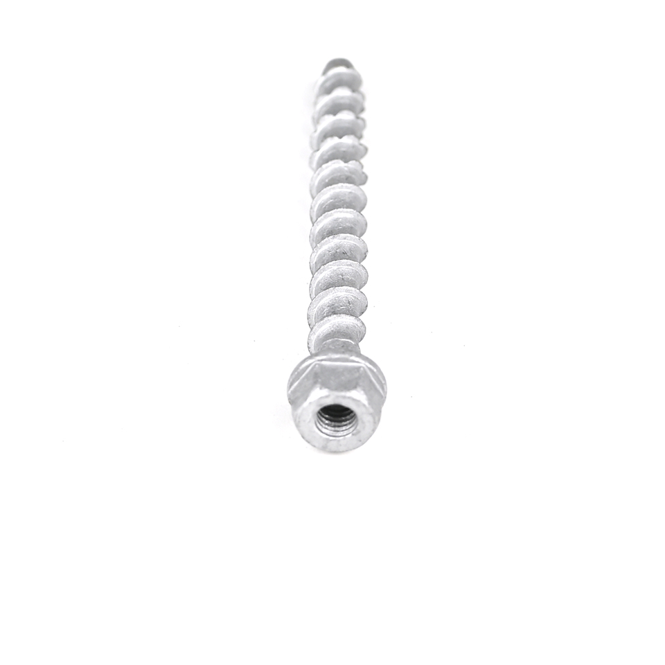 Stainless Steel Thread Rod Hanger Flange Hex Head Self Tapping Concrete Anchor Bolt