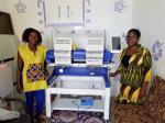 Cheapest industrial embroidery machine HO1502H 400*500mm 2 head embroidery