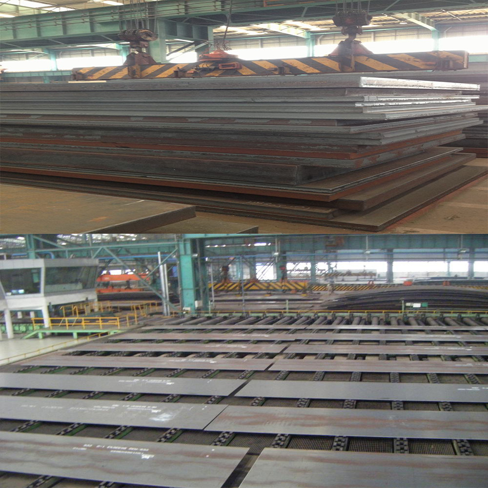 EN S355 Low Alloy Steel Plate 50mm Hot Rolled For Bridge Construction
