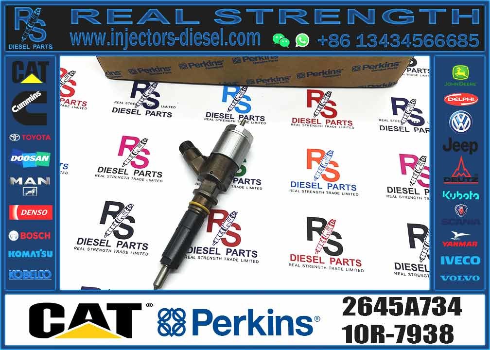 Cat 320d Diesel Inyector Common Rail Fuel Injector 292-3780 2923780 2645A718 For Caterpillar Perkins C6.6 Excavator