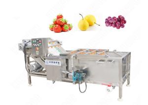 Quality High Efficiency Stainless Steel Vegetable Washing Machine wholesale