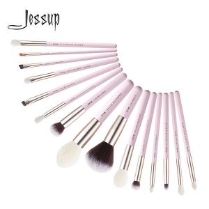 Quality Jessup 15Pcs Blushing Bride Essential Makeup Brushes Set Private Logo Makeup Brush Wholesale Vendors T292 wholesale