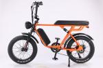 7 Speed 20 Inch Fat Tire Electric Hybrid Bike Full Suspension 250W 48V 15Ah
