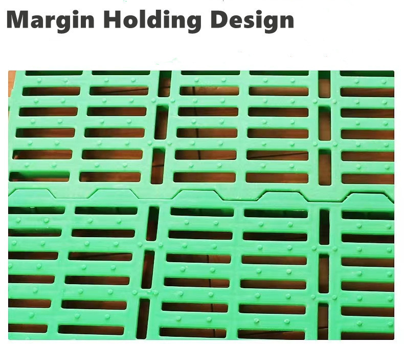 Green Plastic Slatted Flooring For Sheep 60*150cm 60*100cm Injection molding