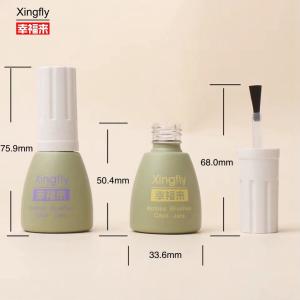 Quality OEM 12ml Nail Polish Bottle Dupont Brush Round Nail Polish Bottle wholesale