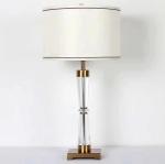 Office Metal Crystal Luxury AC110V Decorative Table Lamp