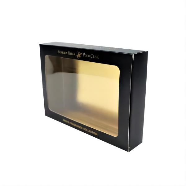 China Factory paper box with window, Tuck End Auto Bottom Paper Packing Box