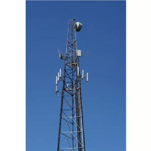 Quality Hot Dip Galvanized Tubular Steel Tower 30m 60m Gsm Communication Telecom wholesale