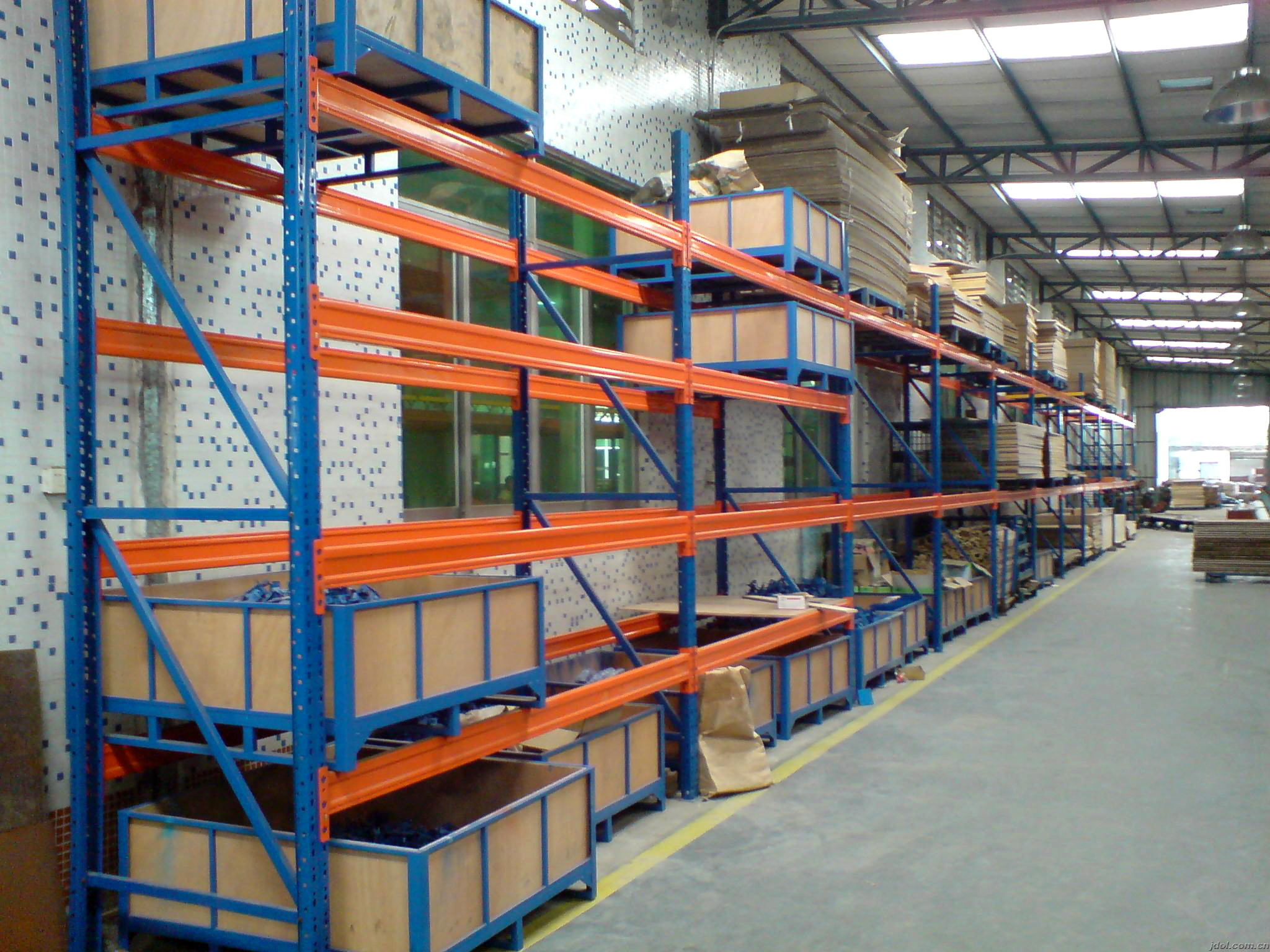 Warehouse Adjustable Heavy Duty Industrial Selective Pallet Rack Storage