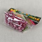 PE Heat Seal Fruit And Vegetable Packaging Grapes Plastic Packaging Bags