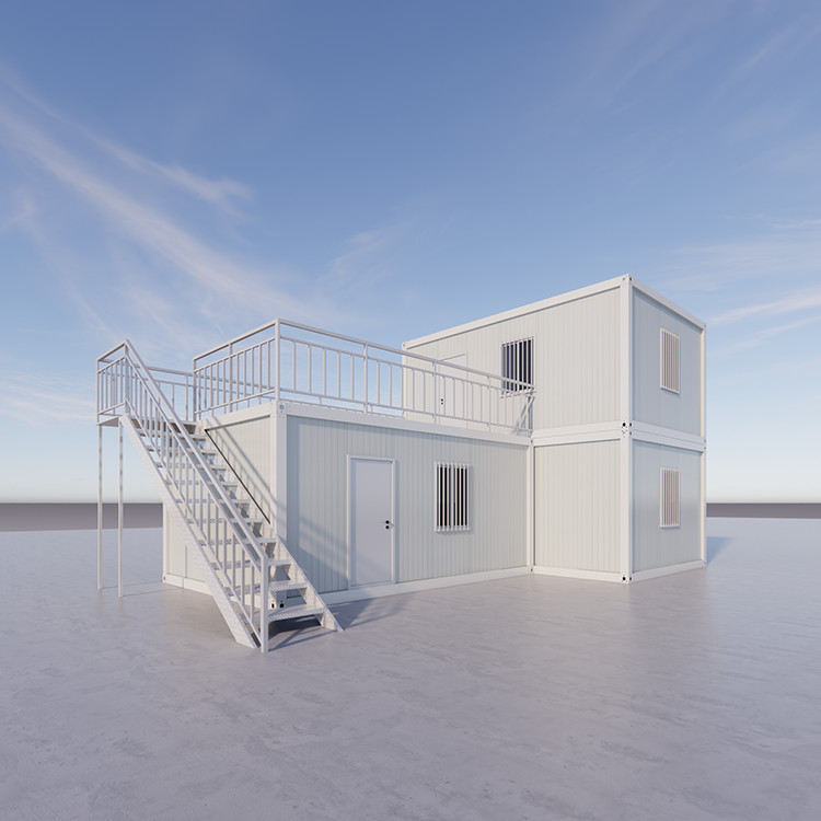 One Bedroom Metal Frame Steel Structure Modular Knock Down Mobile Tiny Homes Prefab House Container For Sale