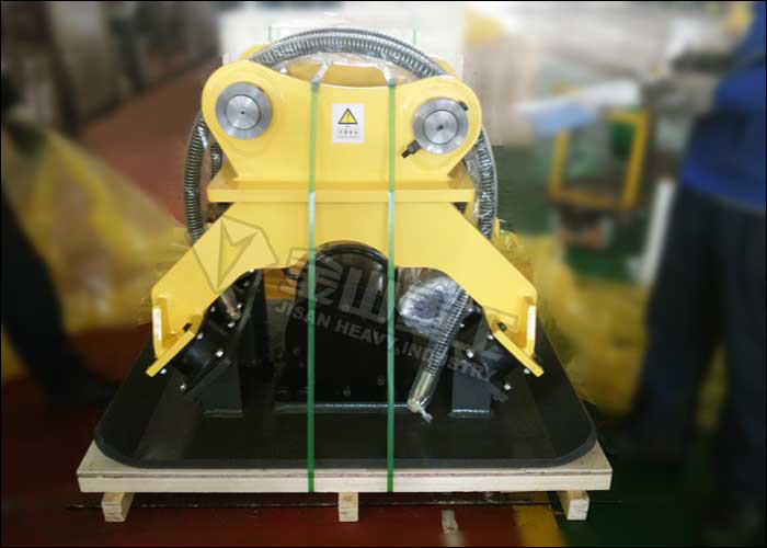 High Efficiency Backhoe Plate Compactor For Hyundai R220 R250 Excavator