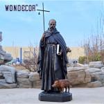 Wonders Missionary Bronze Statues Sculpture Modern Life Size