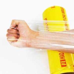 Quality Soft PVC Food Plastic Wrap Roll Cling Film Moisture Proof 250mm - 600mm WIdth wholesale