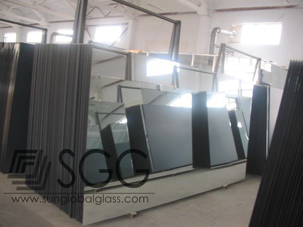 1.5mm~8mm thickness float glass silver mirror sheets
