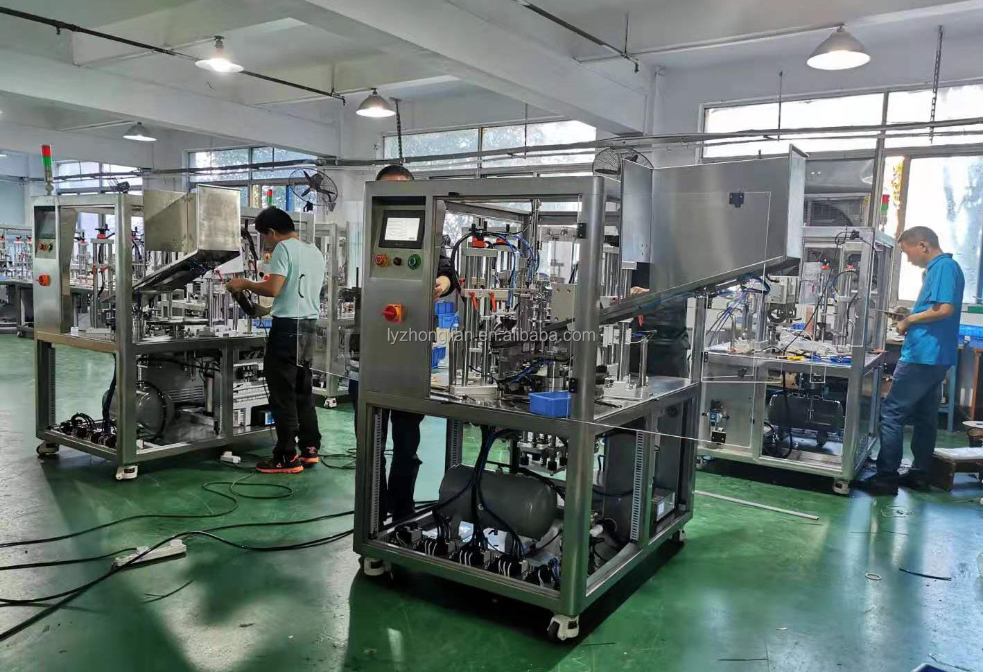 Brand new cosmetic plastic soft filler sealer automatic tube filling machines for hand cream