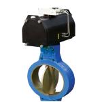 Chinese Actuator with Keystone Butterfly Valve Figure 990 Ø 200 mm and ASME 125