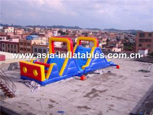China Customized Inflatable Obstacle Playground Course For Amusement Park on sale