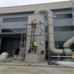 5kw Pump Power Wet Scrubber for CO2 Treatment in Carbon Steel Industrial