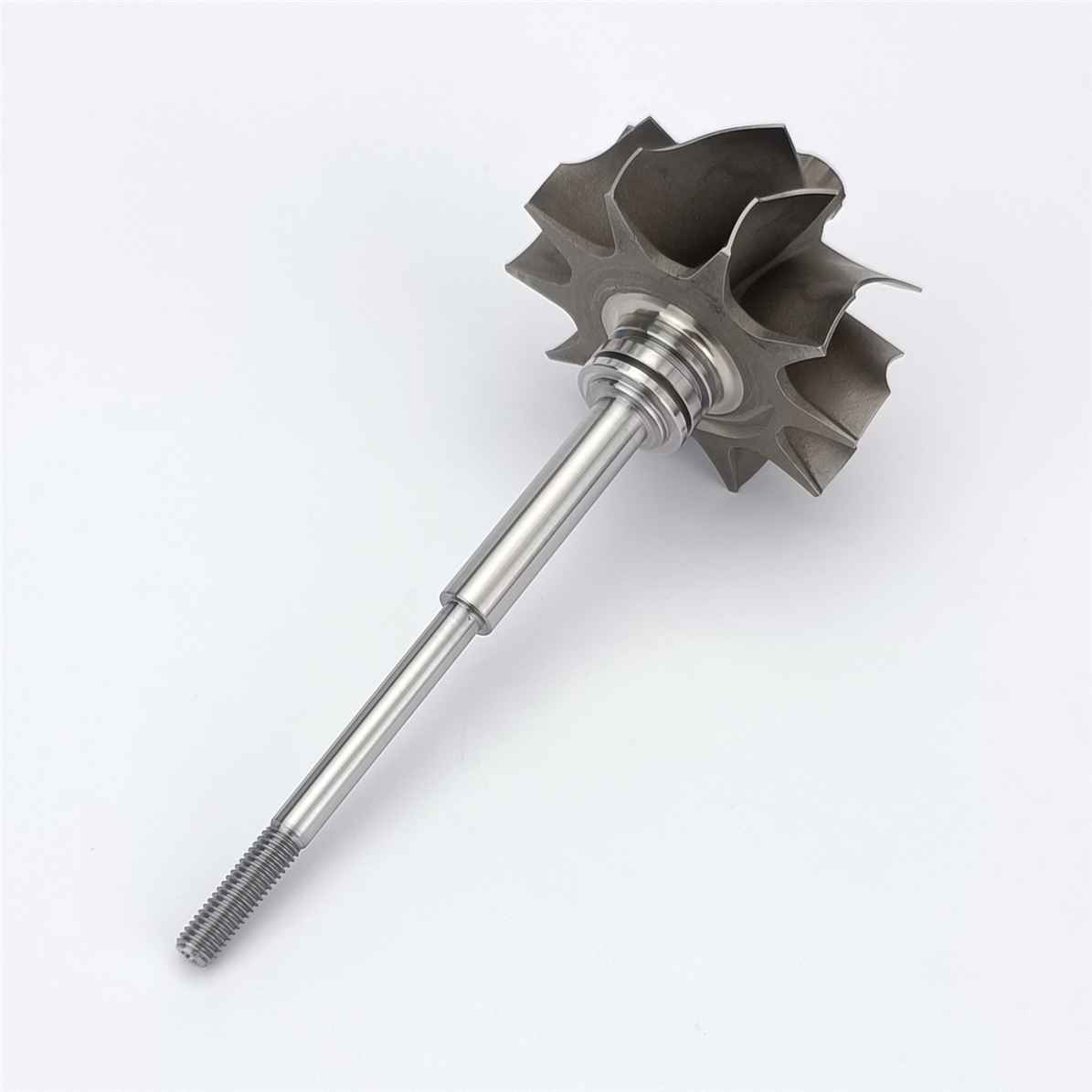 MS-TECH Turbo TD04HLR Upgrade Turbine wheel shaft Ind 52mm Exd 45.65mm Blades 5+5