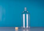 Empty Clear Square Plastic Bottles For Beverages