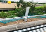 Yellow Color Safety Rolling Barrier For Road EVA Transportation Facilities