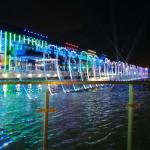 Colorful Music Dancing Fountain Project With LED Lights Performance