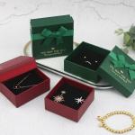 Customized Necklace Earring Jewelry Packaging Gift Paper Box Custom Paper