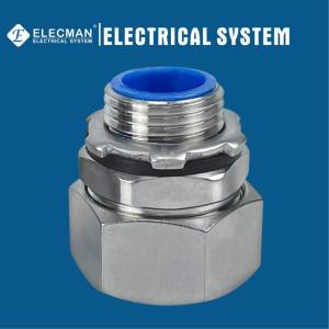 Quality Straight Flexible Conduit Fittings Liquid Tight Stainless Steel Sealtite Connectors Conduit To Box wholesale