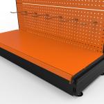 Supermarket Pop Pos Display Gondolas Tool Display Rack Metal Tool Customized