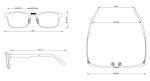 Non Thermal Far Infrared Antiglare Eye Glasses