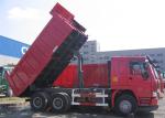Sinotruk Howo Heavy Duty Dump Truck 6x4 For Construction Material And Mine