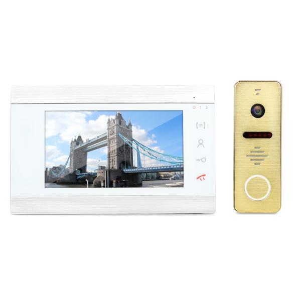 1080P Waterproof Wire Doorbell Video door phone multi family video intercom with