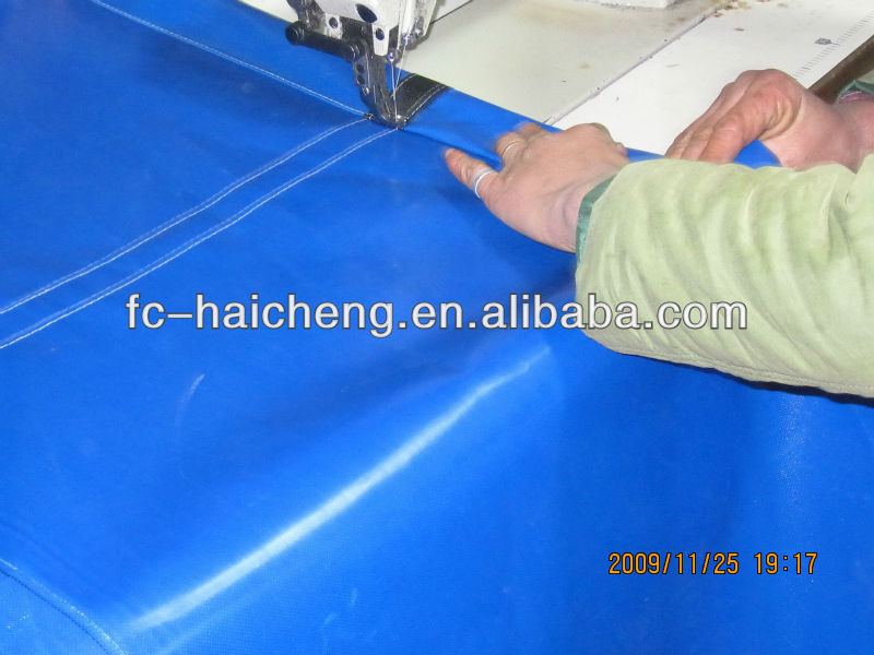 Wholesale UV/FR treated PVC tarpaulin per meter