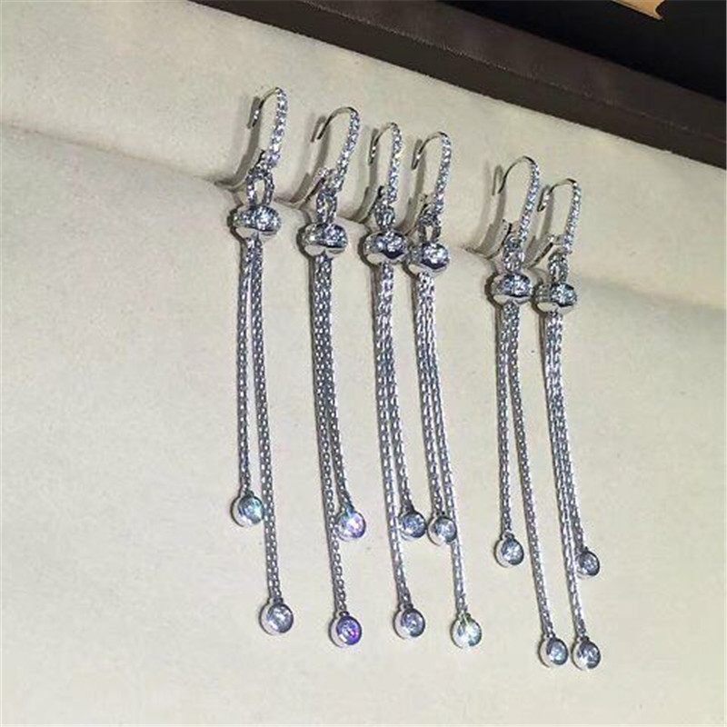 Luxury jewe factory earrings gold diamond 18k gold white gold yellow gold rose gold diamond earrings