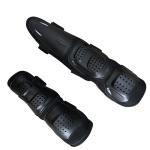 Intense Protection Riding Black Outdoor Sports Knee Pads Four-Piece Set for