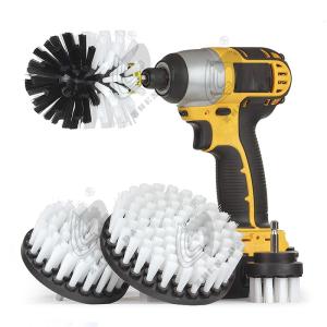 Quality 4pcs set Cleaning Tile Sinks Bathtub Brick Brushes Power Electric Drill Brush wholesale