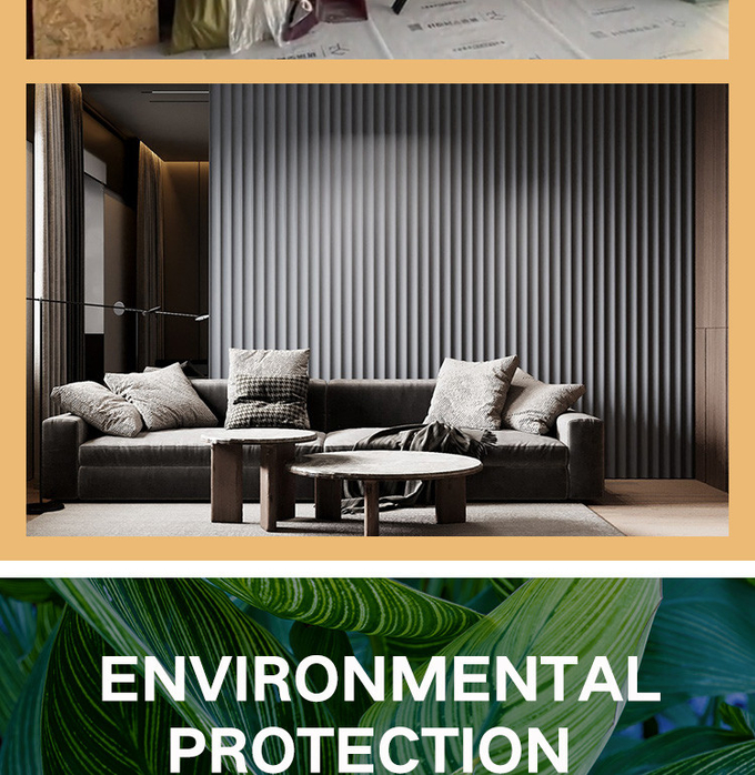 Antibacterial WPC Wood Panel Wood Plastic Composite Cladding Wall Panel