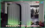 Photo Booth Decorations Green Inflatable Photo Booth With LED Light For