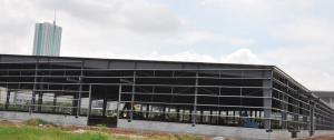 Anti-corrosion Industrial Steel Building With Galvanization Plus Primer