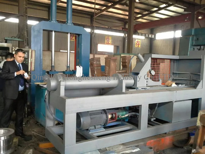 Waste Tyre Rubber Granule Making Machine / Used Tire Shredder Equipment / Old Tyre Recycling Machine