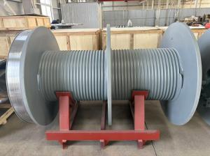 Quality Grooved Drum For Tower Crane Hoist Winches or For Crane Lifting wholesale