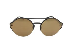Quality Big round metro style metal sunglasses Men Women hot selling UV 400 wholesale